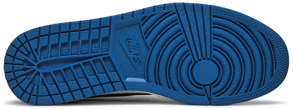Jordan 1 Retro Low - Military Blue (Fragment x Travis Scott)